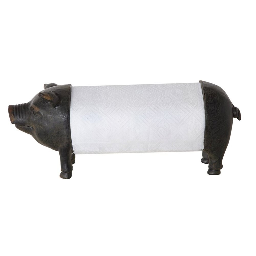 Pig Paper Towel Holder Farmhouse Country Decor